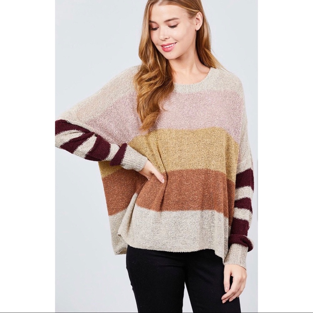 ❗️Long sleeve color block sweater❗️ - Picture 3 of 6